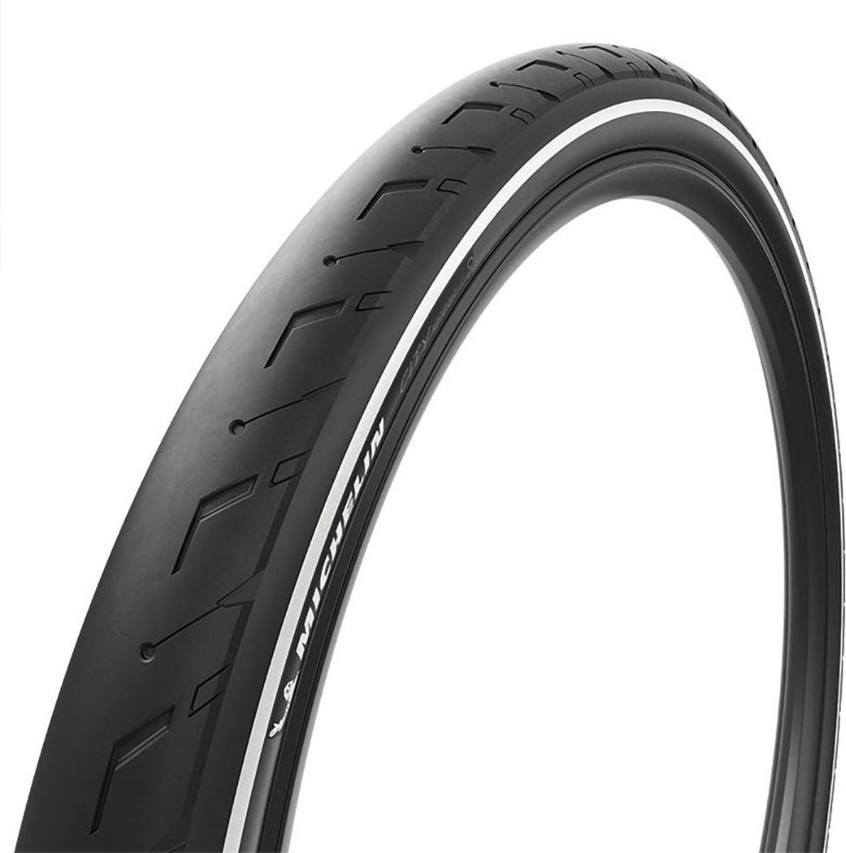 Michelin City Street Performance 62tpi 27.5´´ X 2.40 Stevige Stadsband Zilver 27.5´´ x 2.40