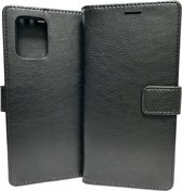 Bookcase Geschikt voor: Samsung Galaxy S10 Lite 2020 - Zwart - portemonnee hoesje