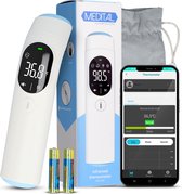 Medital® Infrarood Thermometer - Oorthermometer Volwassenen, Kinderen en Baby’s - Koortsthermometer - Digitaal / Incl. App