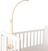 Baby Bedbel Pasgeboren Kinderkamer Hangende Mobiele Regenboog Mobiel voor Baby Bed Kinderbed Decoratie Ornament Gift, Nieuwe Curve Holder