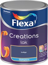 Flexa | Creations Lak Zijdeglans | Indigo - Kleur van het jaar 2013 | 750ML