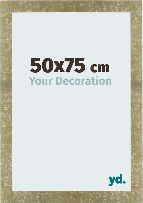 Fotolijst 50x75 cm - MDF - Goud Antiek - Mura