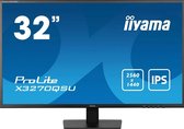 iiyama ProLite X3270QSU-B1 - 32 Inch - IPS - QHD - USB-Hub