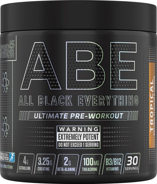 Applied Nutrition - ABE Ultimate Pre-Workout - 375 g - Blue Raspberry Smaak - 30 servings