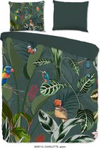 Housse de couette Charlotte - n°20067 vert