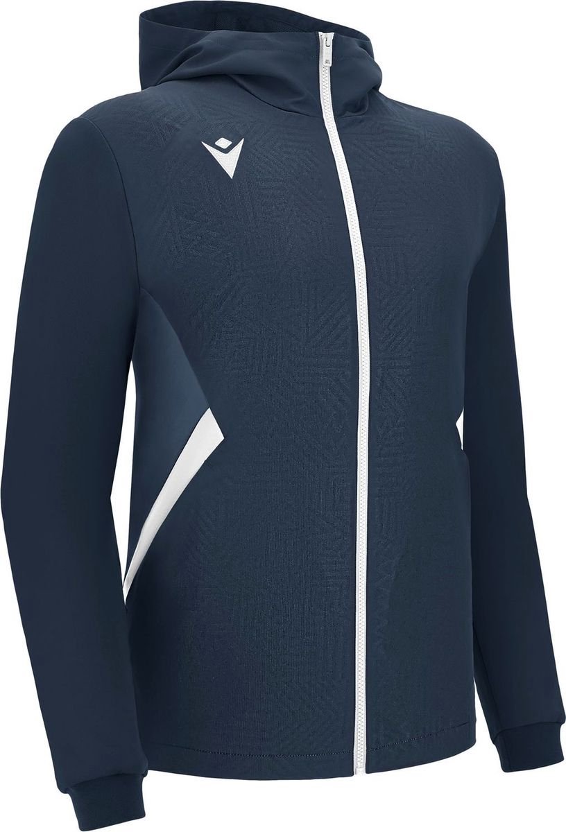 Macron Victory Tiamat Jas Met Kap Heren - Navy / Wit | Maat: XXL