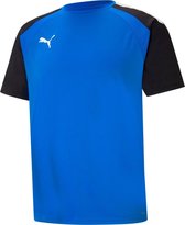 Puma Teampacer Shirt Korte Mouw Heren - Royal / Zwart | Maat: XL