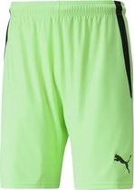 Puma Teamliga Short Heren - Limoen | Maat: XL