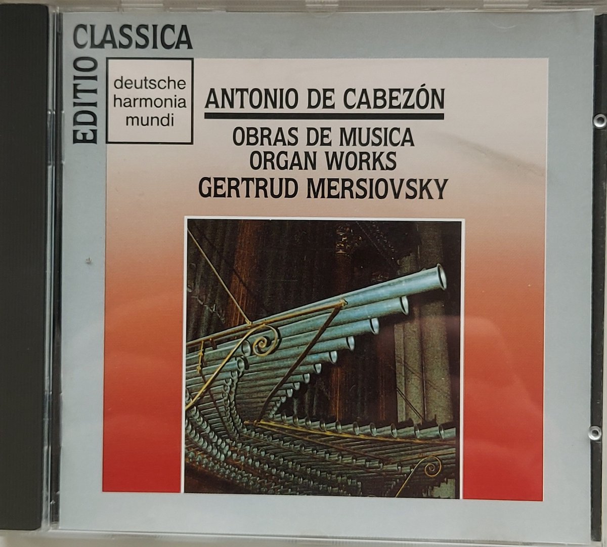Antonio de Cabezón: Organ Works