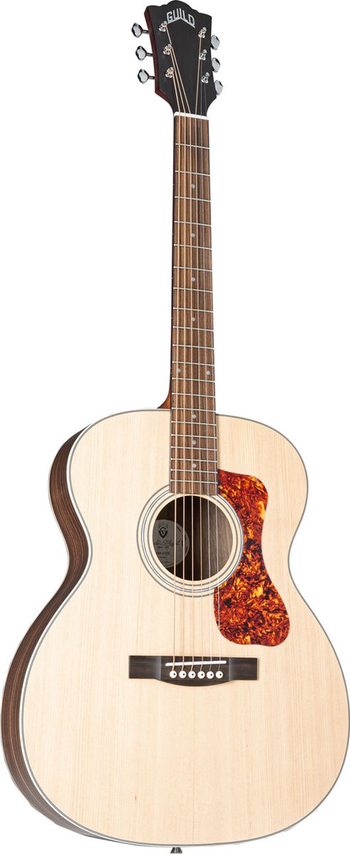 Guild OM-250E Limited Archback Natural - Akoestische gitaar
