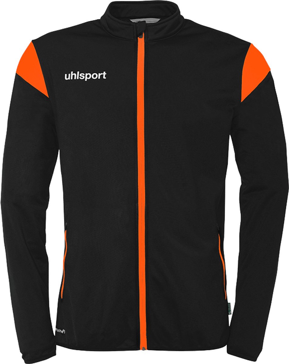 Uhlsport Squad 27 Polyestervest Kinderen - Zwart / Fluo Oranje | Maat: 128