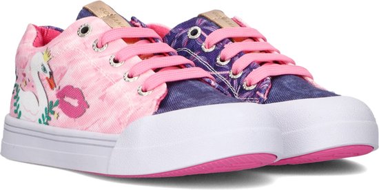 Go Bananas Swan Lage sneakers - Meisjes - Roze - Maat 28