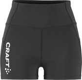 Craft Rush 2.0 Hotpants Dames - Zwart | Maat: L