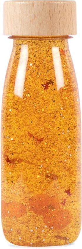 Petit Boum Float Bottle Silber - Magische Glitzerflasche Für Kinder