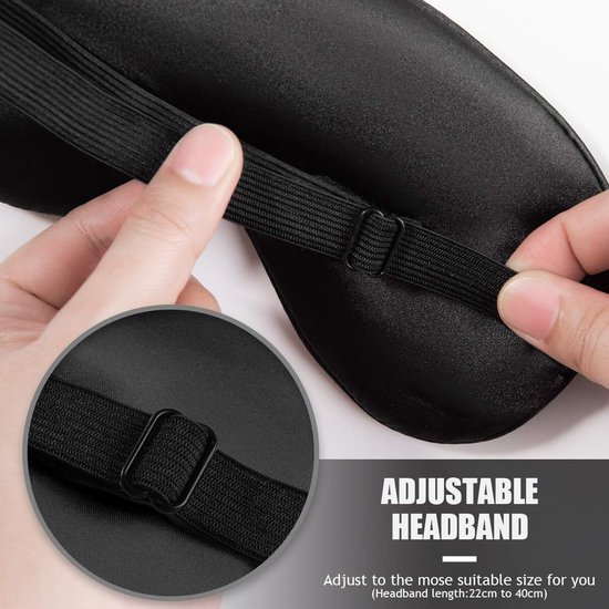 Zijden slaapmasker, 2 stuks, zijden oogmasker, slaapmasker voor zijslapers, 100% zijde, zacht, verstelbare band, slaapmasker voor mannen en vrouwen, voor yoga-reizen, blokkeert licht en slaap (paars