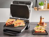 Grill TEFAL GC718D10 Optigrill+ Relift Silver + pince
