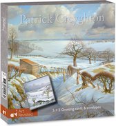Porte-cartes Noël Patrick Creyghton Vue Harles + Paysage sous la neige
