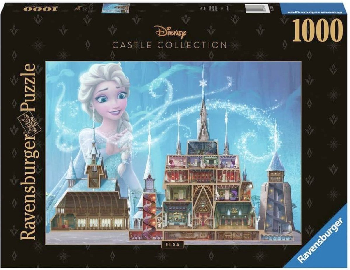 Ravensburger disney castles elsa legpuzzel 1000 stukjes
