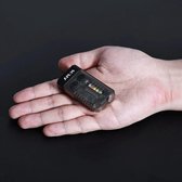 APLOS L02 EDC Zaklamp - Sleutelhanger Licht - 1000 Lumen - Draagbare Super Heldere USB C Oplaadbare Zaklamp - Noodwerk Camping Lantaarn - Black