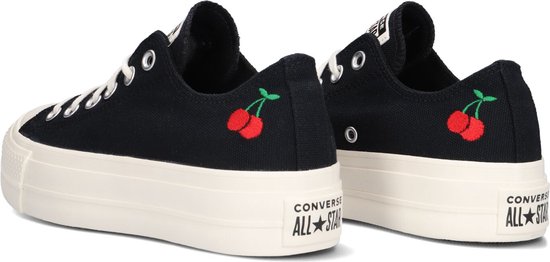 Converse Chuck Taylor All Star Lift Platform Hoge sneakers - Dames - Zwart - Maat 36