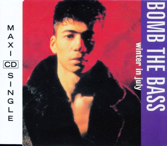 Bomb The Bass ‎– Winter In July / Winter In July (Brighton Daze Mix) / Winter In July (Cosmic Jammer Club Mix) / Dune Buggy Attack 4 Track Cd Maxi 1991