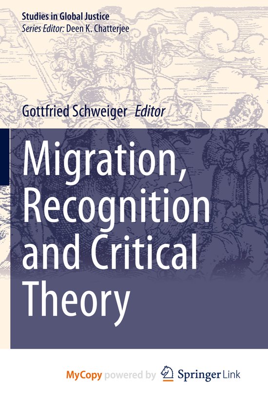Migration Recognition and Critical Theory - cover