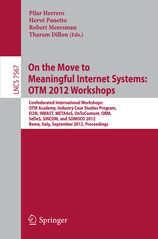 On the Move to Meaningful Internet Systems - cover