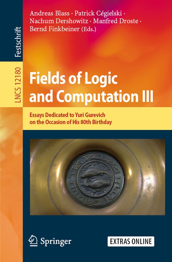 Lecture Notes in Computer Science12180- Fields of Logic and  ... - cover