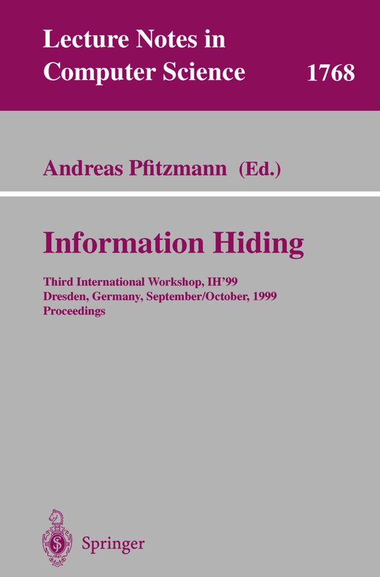 Information Hiding - cover