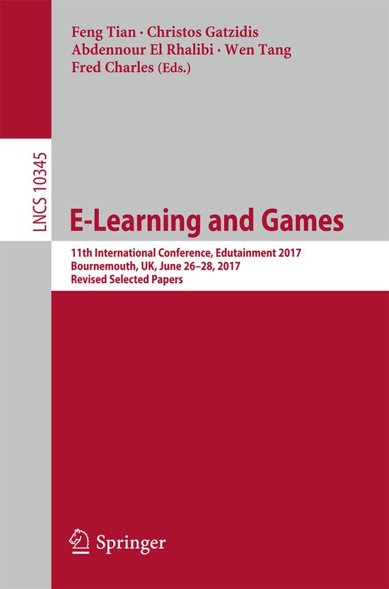 Lecture Notes in Computer Science10345- E-Learning and Games - cover