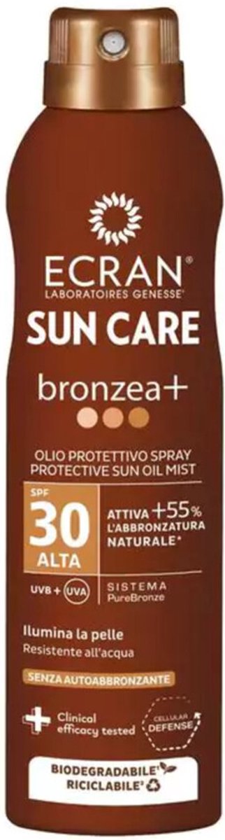 Goedkoopste Ecran Sunnique sun care oil spray SPF30 250 Milliliter