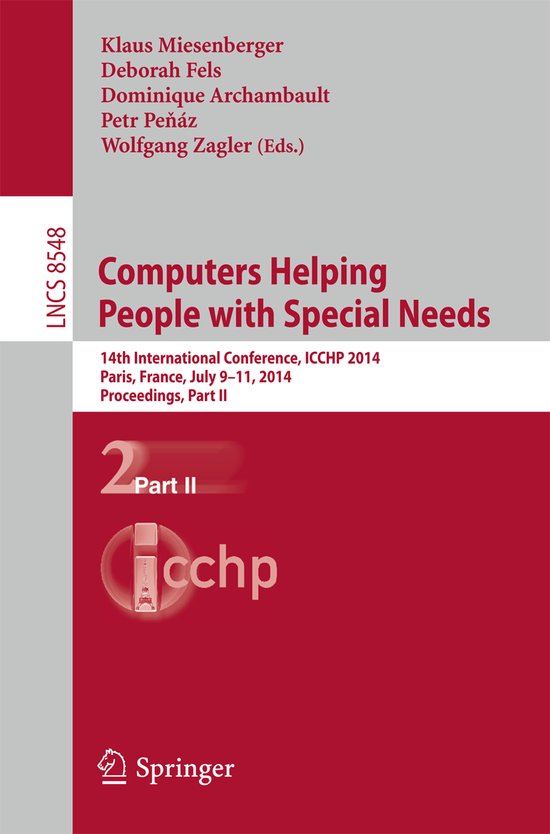 Computers Helping People with Special Needs - cover