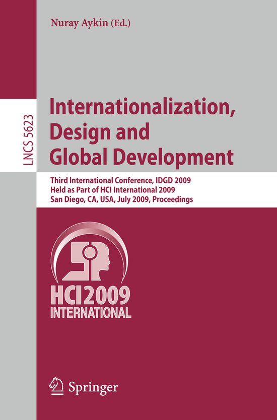 Internationalization, Design and Global Development - cover