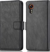 iMoshion Étui adapté pour Samsung Galaxy Xcover 7 avec porte-cartes - Bookcase iMoshion Luxe - Zwart