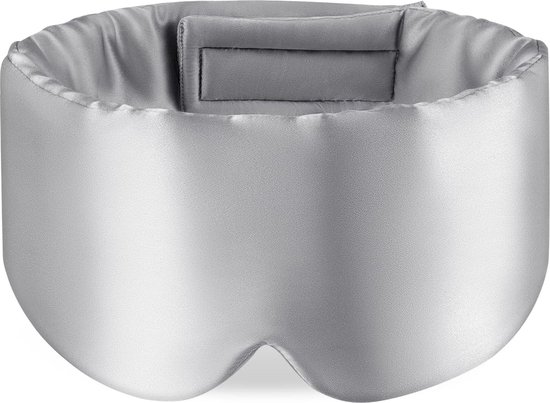 Zijden Slaapmasker met Verstelbare Band - Luxe Comfort voor een Diepe Slaap