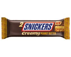 Snickers - Chocoladereep Creamy Peanut Butter (Duo) - 24 Repen