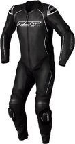 RST S1 Ce Mens Leather Suit Black White 44 - Maat - One Piece Suit