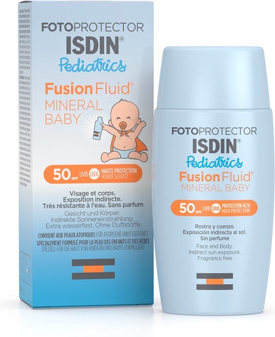 Isdin Fotoprotector Isdin Mineral Baby Ip50+ 50ml van Merkloos — afbeelding 4