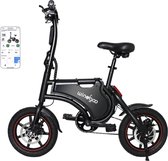 Windgoo B5 - Elektrische fiets - Vouwfiets - E Bike - 14 Inch - 250W - APP - Zwart