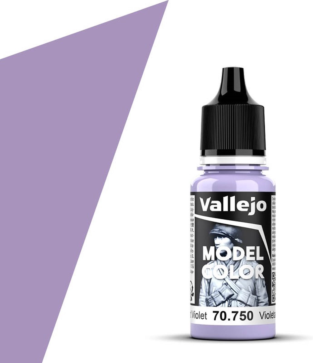 Vallejo 70750 Model Color Light Violet Acryl 18ml Verf flesje