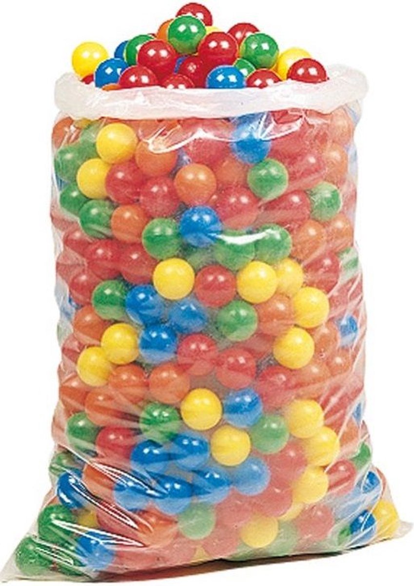 Ballenbak Ballen Set 500st 7cm Multicolor Ballenbakballen Speelballen Kids