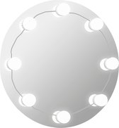 vidaXL-Wandspiegel-zonder-lijst-met-LED-lampen-rond-glas