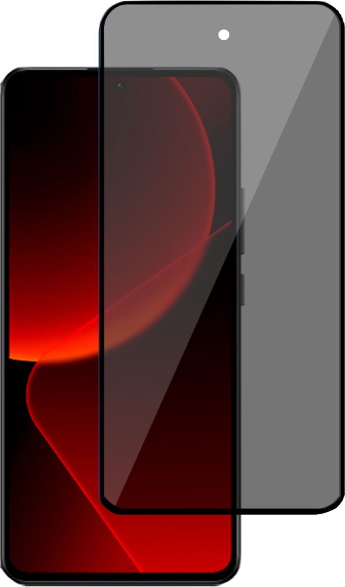 Privé Screenprotector geschikt voor Xiaomi 13T Pro - Privacy Beschermglas - Privacy Proteqt+