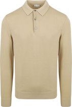 Profuomo - Poloshirt Cool Cotton Ecru - Modern-fit - Heren Poloshirt Maat M