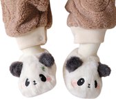 Cozella® | Baby Sloffen - Baby Schoentjes - Babykleding Jongens - Babykleding Meisje - Panda Maat 12: 0 tot 2 maanden