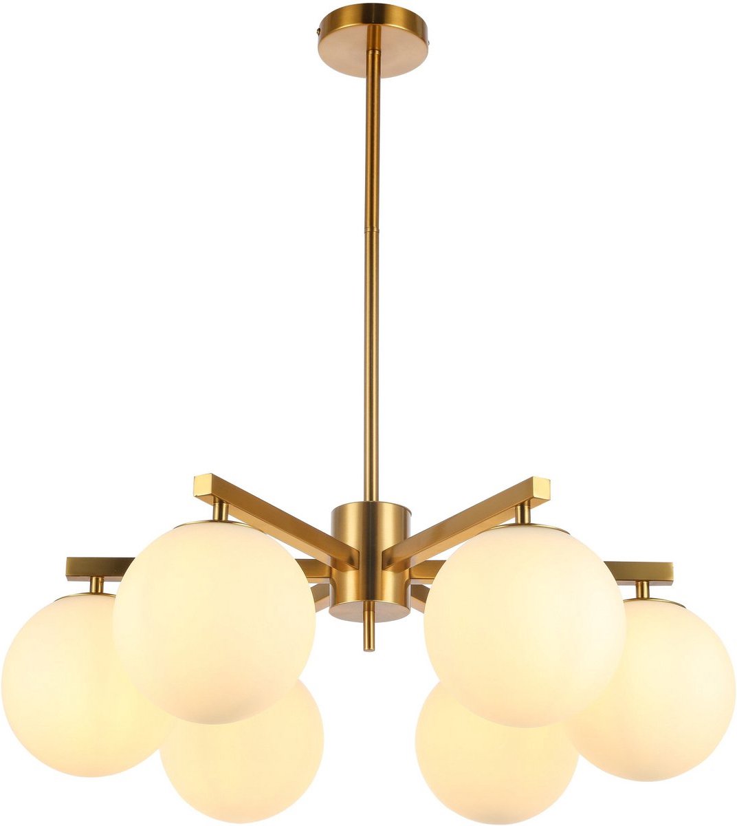 Hanglamp Stella White 6-licht