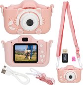 Springos Digitale Camera - Kindercamera - Kindvriendelijk - Kitten - Roze