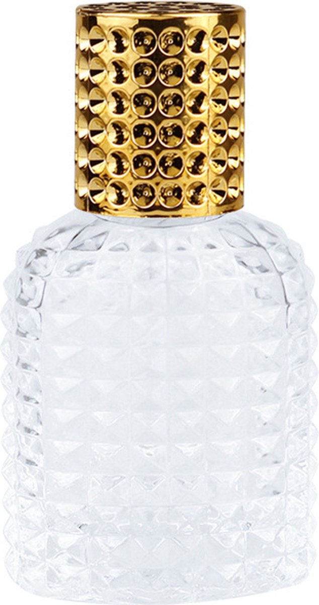 Goedkoopste 50ml Navulbare Parfumverstuiver - Goud Hervulbaar Tasverstuiver voor Parfum - Meeneem Mini Geur Flesje voor op Reis - Hervulbare - Flesje-Spray Verstuiver - Mini parfumflesje