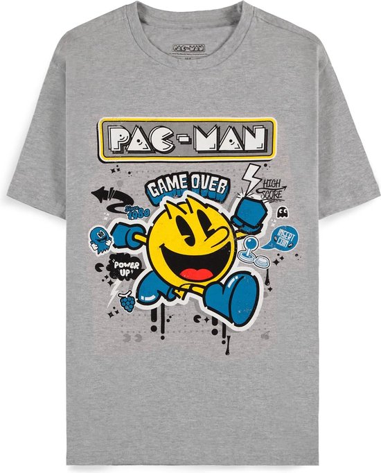Pac-Man - Stencil Art T-shirt - XL