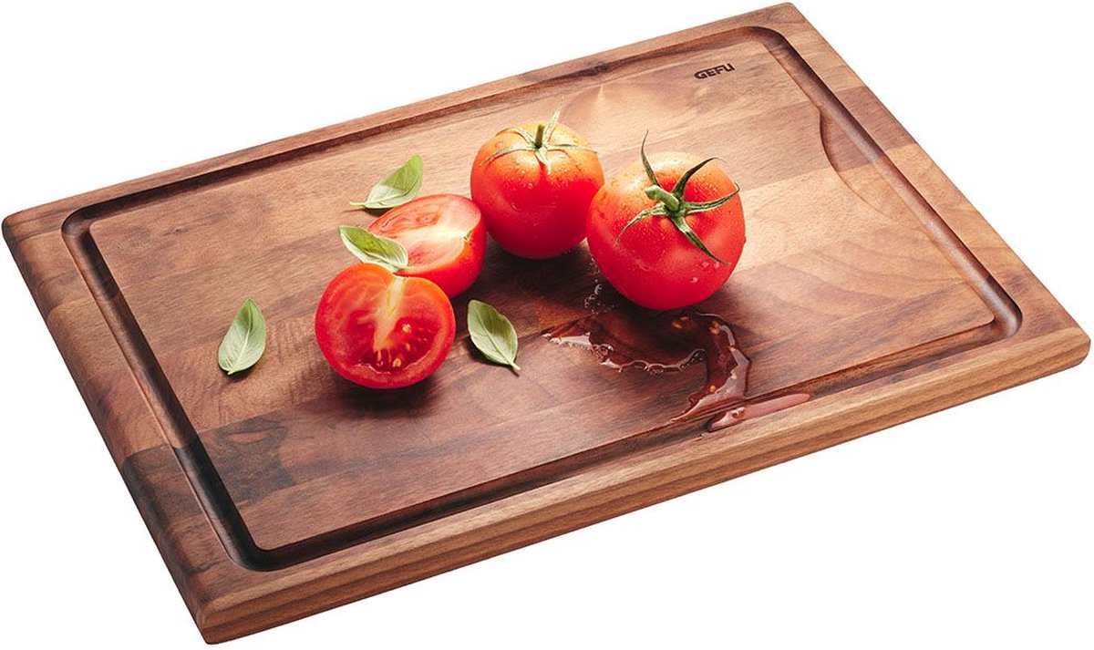 GEFU - Snijplank ENNO - medium - walnoothout - 37 x 25 x 1.8 cm